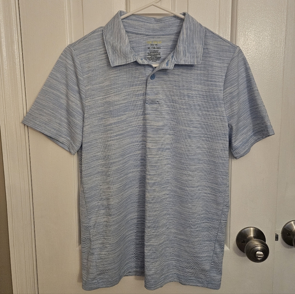 Boy's Light Blue Polo Shirt